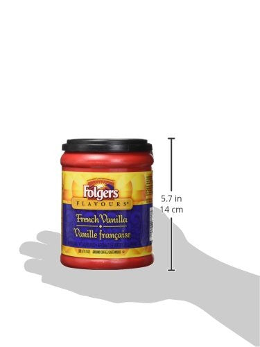 Folgers French Vanilla Coffee (326g / 11.5oz) (Imported from Canada)