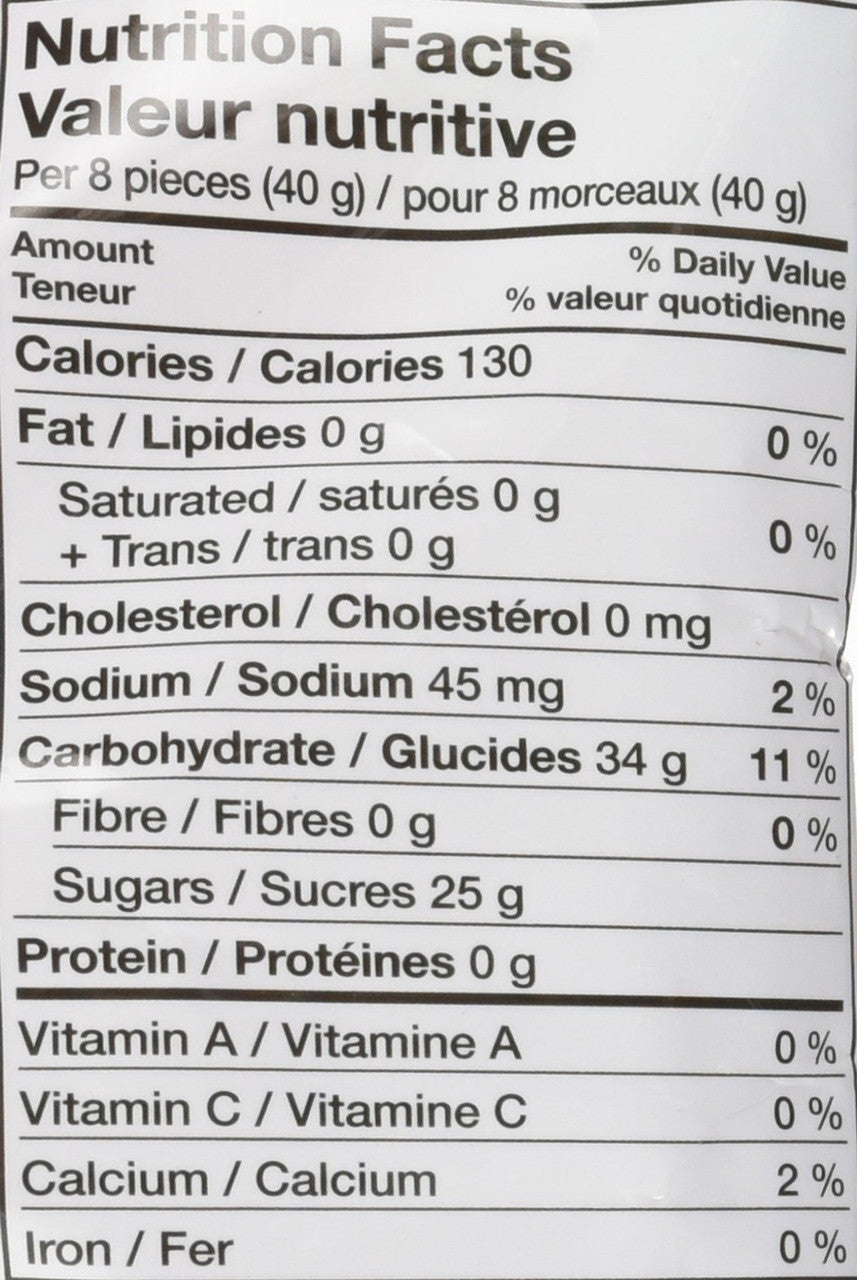 Jolly Rancher Fruity Sour Chewy Candy, 182g/ 6.4 oz., {Imported from Canada}