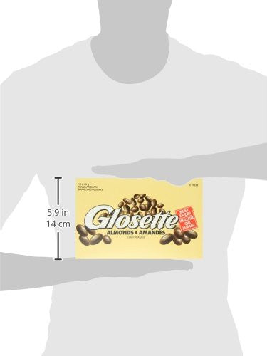 Hershey Glosette Almonds, 42g/1.48oz, 18pk {Imported from Canada}