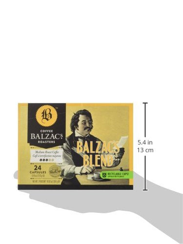 Balzac's Coffee Roasters Balzac's Blend, (24pk) {Imported from Canada}