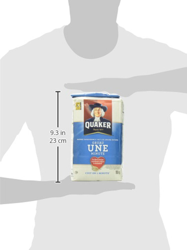 Quaker One Minute Oats 900g/31.7 oz {Imported from Canada}