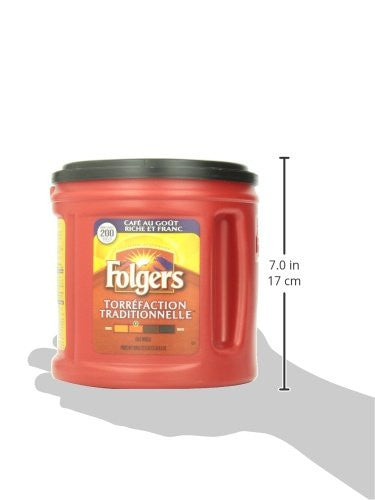 Folgers Classic Roast Ground Coffee 920g/32.5 oz {Imported from Canada}