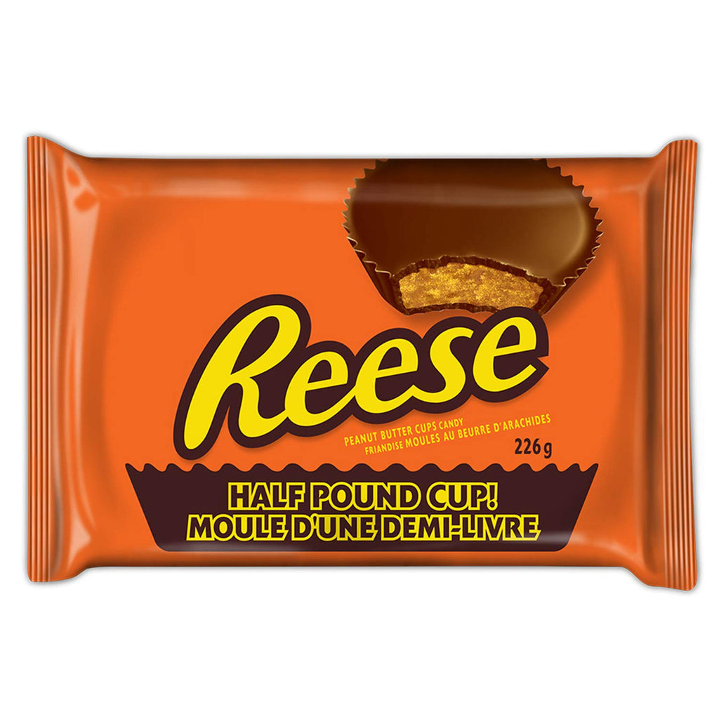 Reese Peanut Butter Cup, Half Pound Cup, 226g/7.97oz {Imported from Canada}