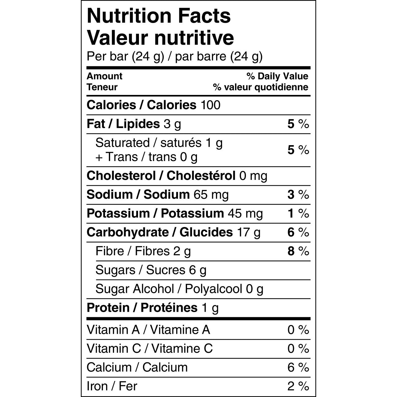 Quaker Chewy Apple Fruit Crumble, 960g/33.9 oz., (40 Count) {Imported from Canada}