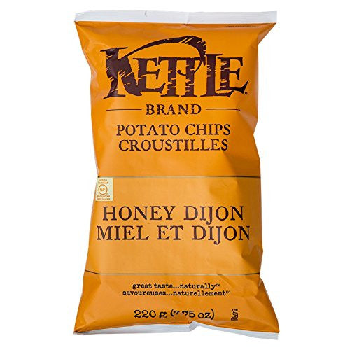 Kettle Potato Chips, Honey Dijon,  220g/7.8oz., {Imported from Canada}
