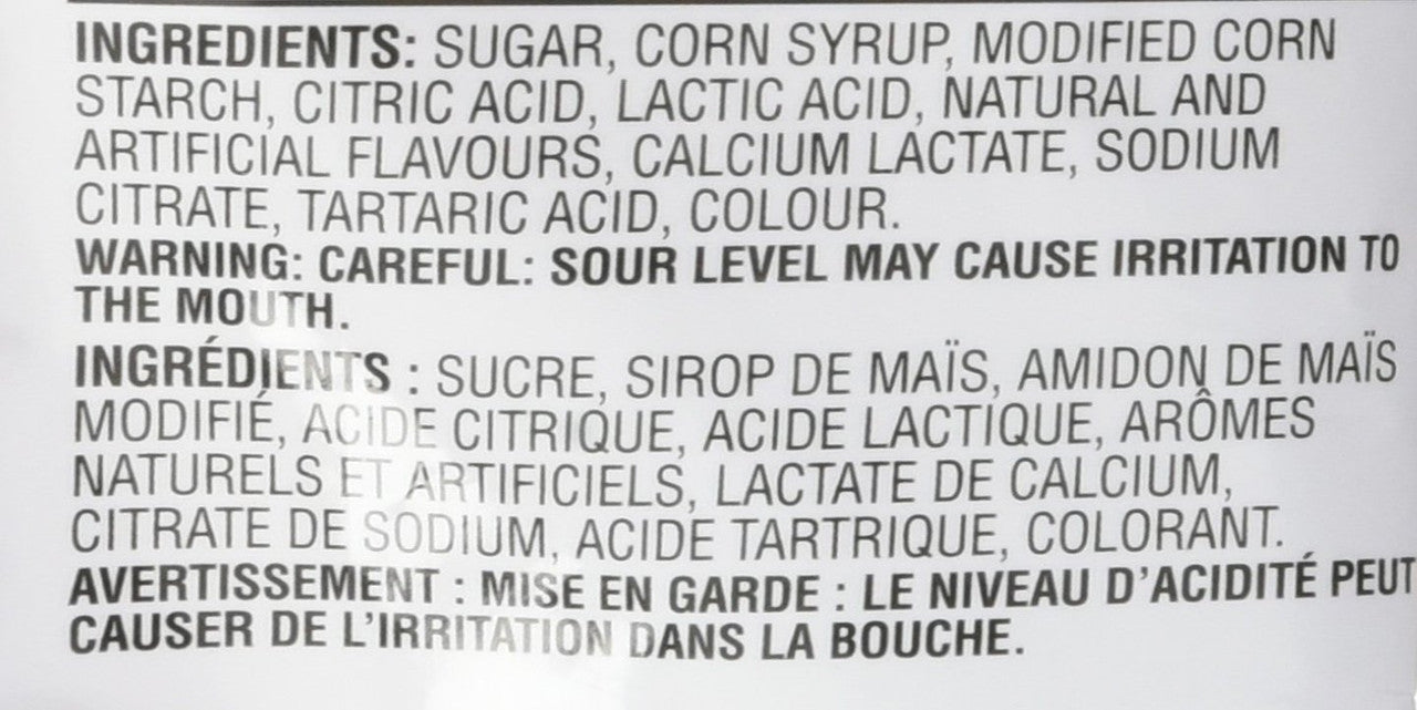 Jolly Rancher Fruity Sour Chewy Candy, 182g/ 6.4 oz., {Imported from Canada}