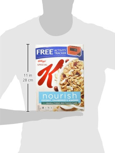 Kellogg's Special K Nourish Coconut, Cranberries and Almonds, Cereal 396g/14oz., {Imported from Canada}