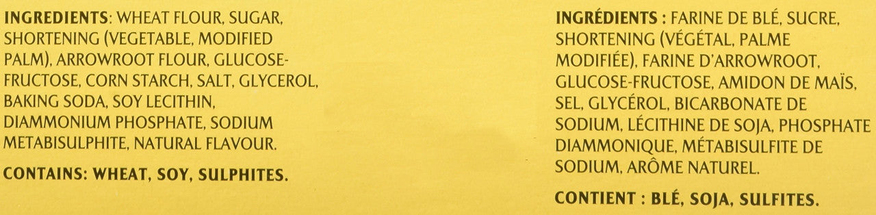 Mr Christie's The Original Arrowroot Biscuits Cookie 350g/12.35oz Canadian