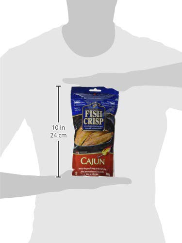 Rocky Madsen's Fish Crisp, Seasoned Coating Mix, Cajun, 340g/12oz., {Imported from Canada}