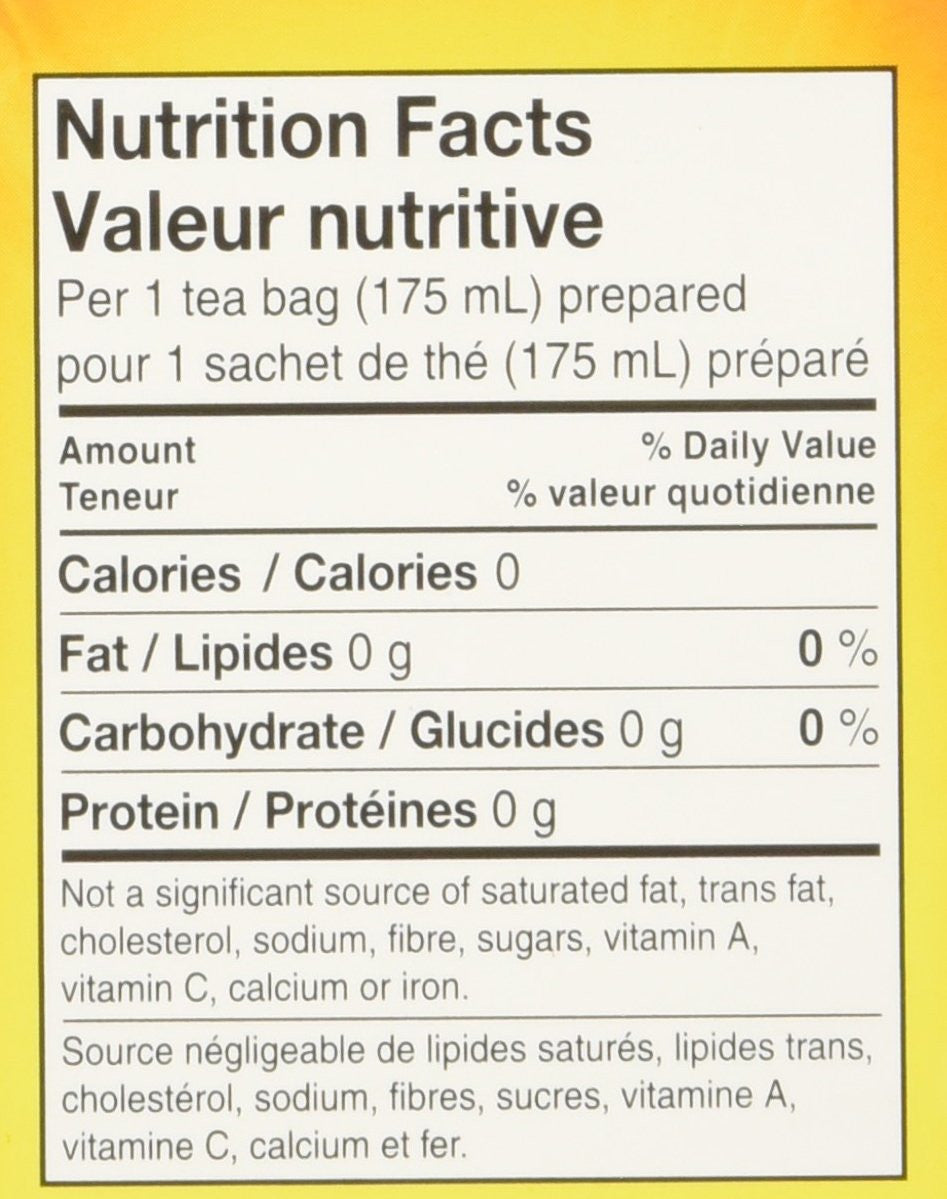 Lipton Yellow Label Tea, 200g/7.1oz - (100pk) {Imported from Canada}