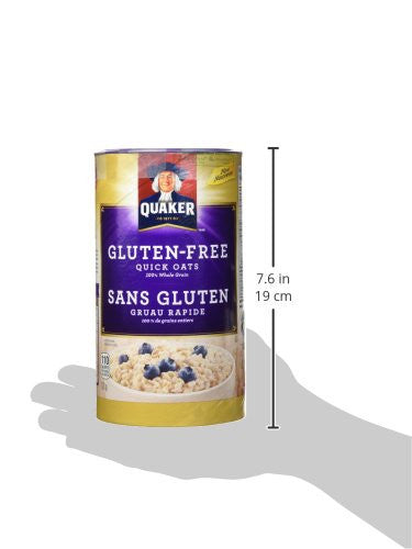 Instant Quaker Quick Oats Gluten-Free  511g/18 oz.,{Imported from Canada}