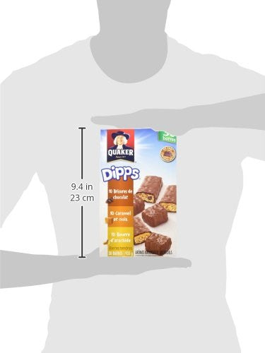 Dipps TRIPLE PLAY CLUB PACK (935g/33 oz.), 30ct Snack Bars {Imported from Canada}