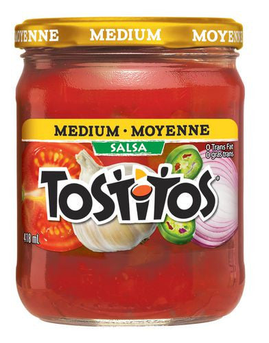 Tostitos Medium Salsa Dip, 418ml/14.1 oz., {Imported from Canada]