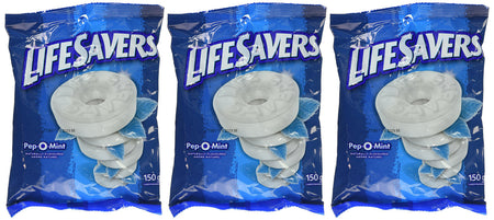 Life Savers Pep-O-Mint (150g/5.3oz) (3pk) {Imported from Canada}