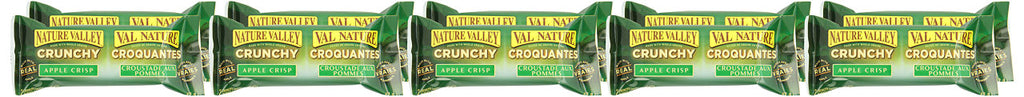 Nature Valley Crunchy Apple Crisp, (10ct), 210g/7.4 oz., {Imported from Canada}