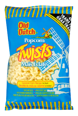 Old Dutch Popcorn Twists Puff Corn Snack Various Sizes