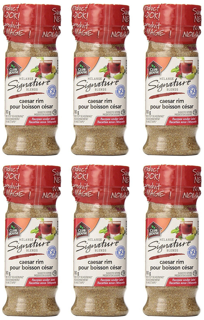 Club House Caesar Rimmer One Step Seasoning 180g 6.34 Ounces {Imported
