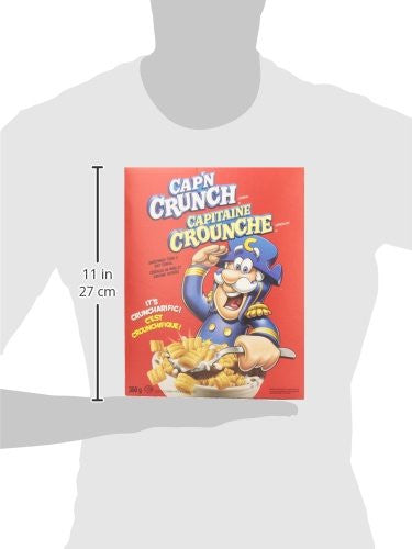 Quaker CAP'N CRUNCH Cereal 350g/12.34 oz., {Imported from Canada}