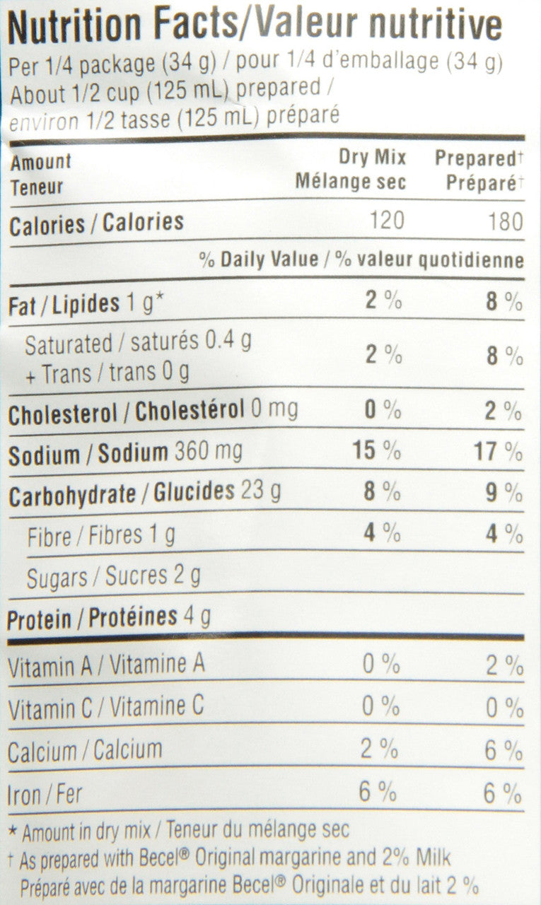 Knorr Sidekicks Creamy Bacon Carbonara Pasta 134g/4.72 Ounces 8ct {Imported from Canada}