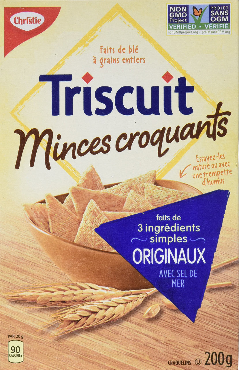 Triscuit Thin Crisps Crackers, Original, 200g/7.1 oz., {Imported from ...