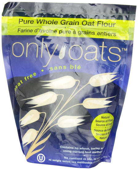 Only Oats Pure Whole Grain Oat Flour, 1Kg/2.2 lbs. {Imported from Canada}