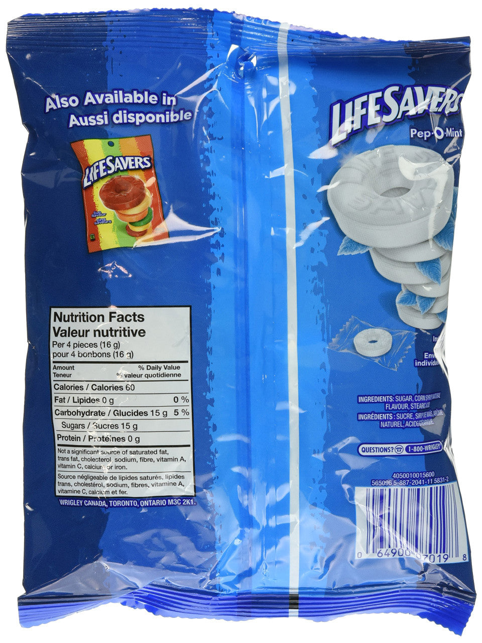Life Savers Pep-O-Mint (150g/5.3oz) (3pk) {Imported from Canada}