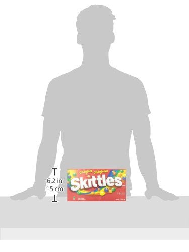 Skittles Original, 61g Bags, 36pk (4.9lb) Box Total, {Imported from Canada}