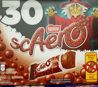 Nestle Scaero 30 Pk Aero Snack Size Halloween Bars {Imported from Canada}