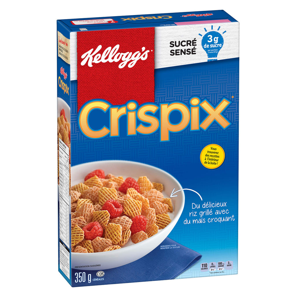 Kellogg's Crispix Krispies Cereal, 350g/12oz, (Imported from Canada)