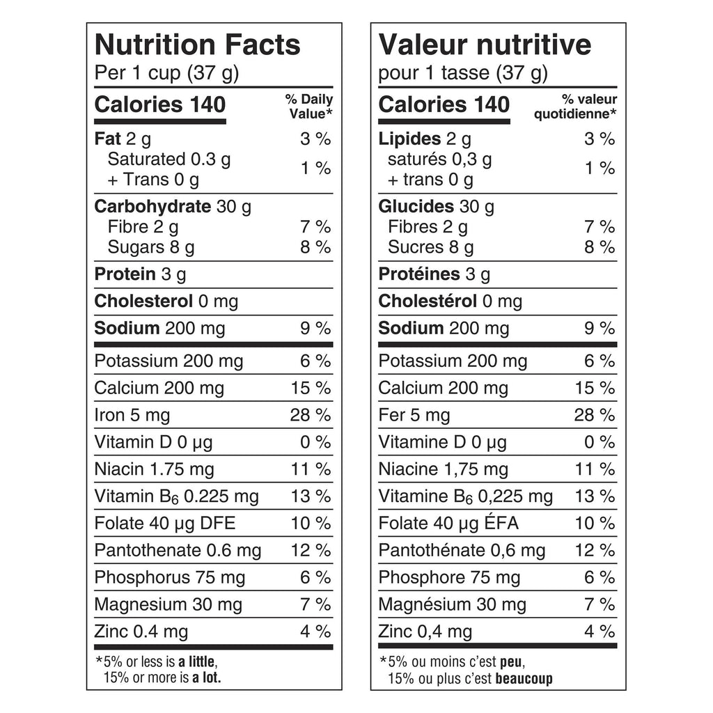 Cheerios Veggie Blends, Blueberry Banana Cereal, 300g/10.5 oz