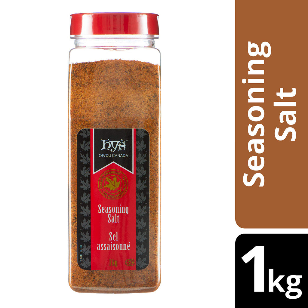 Hy's Seasoning Salt, 1 Kilograms/35.27oz {Imported from Canada}