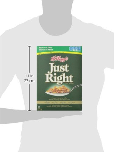 Kellogg's Just Right Cereal 475g/16.8oz, (Imported from Canada)