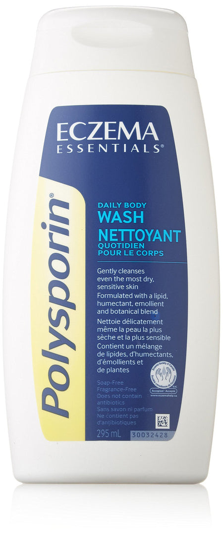 Polysporin Eczema Body Wash, 295ml/9.97oz {Imported from Canada}