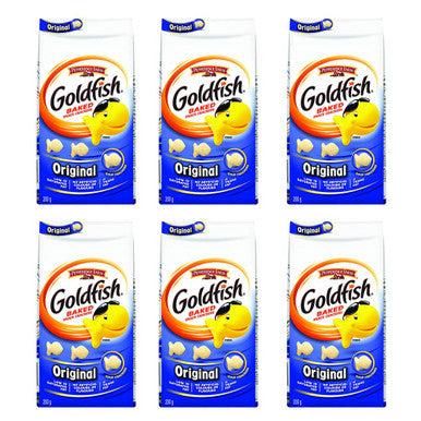 Pepperidge Farm Goldfish Original 200g/7.05oz, 6-Pack {Imported From Canada}