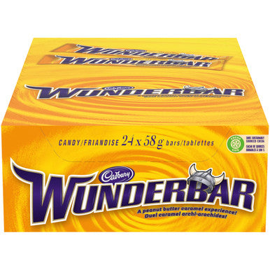 Cadbury Wunderbar Chocolate Bars, 24ct, {Imported from Canada}