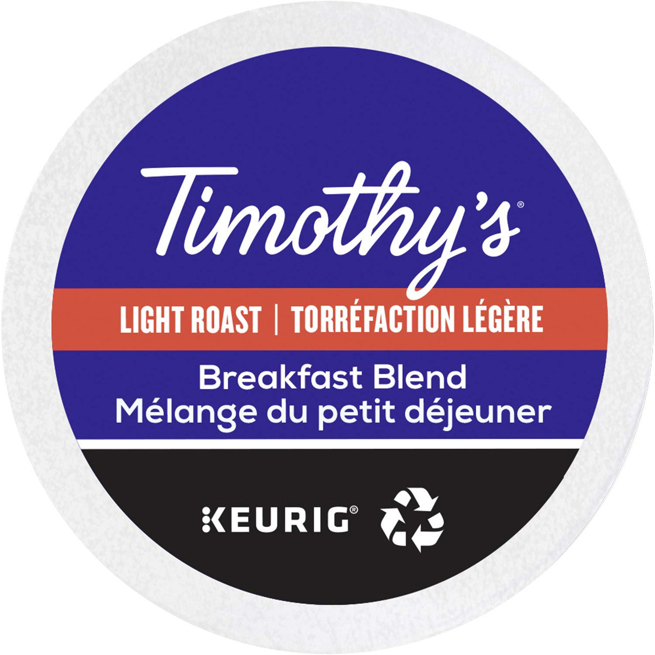 Timothy`s World Coffee Breakfast Blend 30 K-Cups {Imported from Canada}