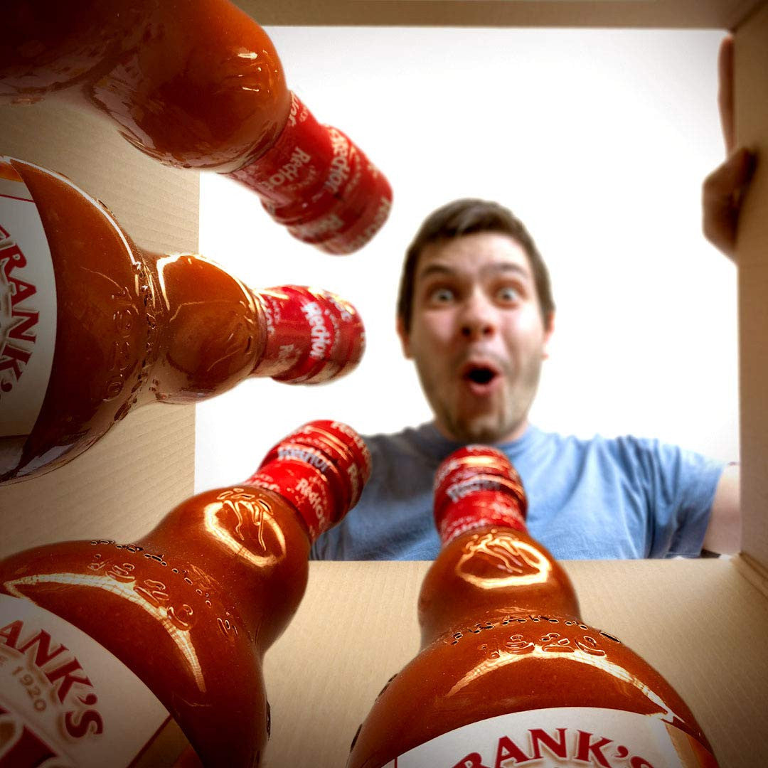 Frank's RedHot, Hot Sauce, Extra Hot, 354ml/12 oz., (Imported from Canada)