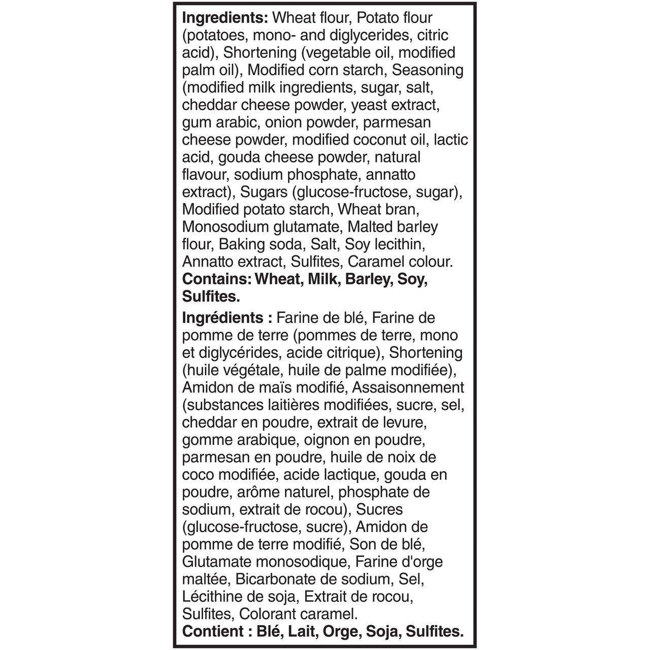 Christie Crispers, Cheddar Crackers, 145g/5.1 Ounce, (12 Pack), {Imported from Canada}