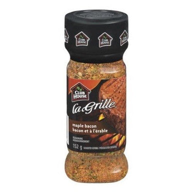 Club House La Grille Maple Bacon Seasoning 152g/5.3oz (Imported from Canada)