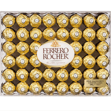 Ferrero Rocher, Hazlenut, 48 Count, 21.2oz  {Imported from Canada}