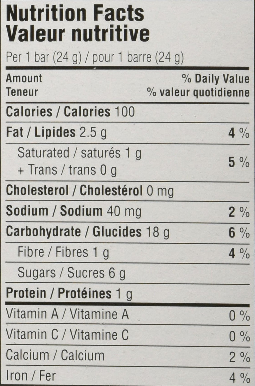 Kirkland Soft and Chewy Chocolate Chip Granola- 60x24g{Imported from Canada}