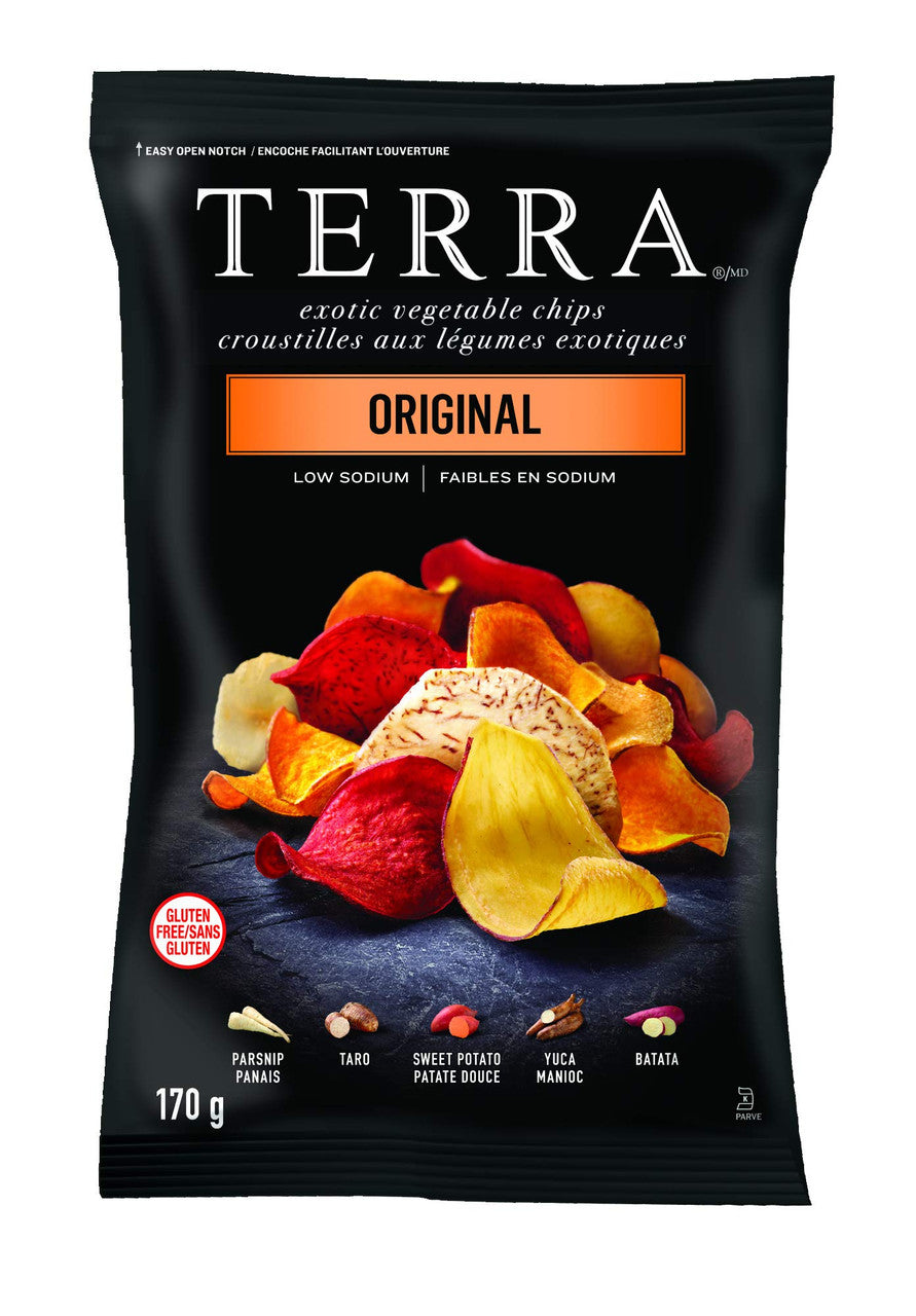Terra Exotic Original Vegetable Chips, 170g/6 oz. (Imported from Canada)