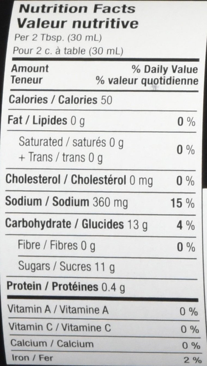 BULL'S EYE BBQ Sauce - Blazing Chipotle, 425ml/14oz, (Imported from Canada)