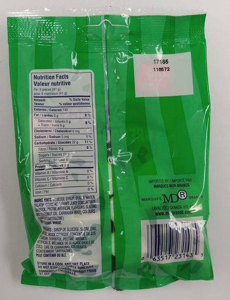 Lady Sarah Gummy Frogs, 120g/4.2oz. Per Bag, {Imported from Canada}