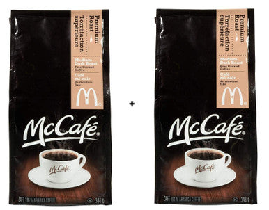 McCafe Premium Roast Ground Coffee, 340g/12 oz (2pk) {Imported from Canada}