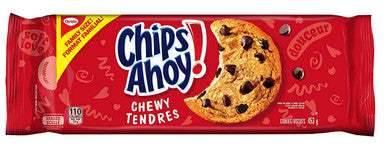 Chips Ahoy! Chewy Chocolate-Chip - Cookies, 453g/16 oz, (Imported from Canada)