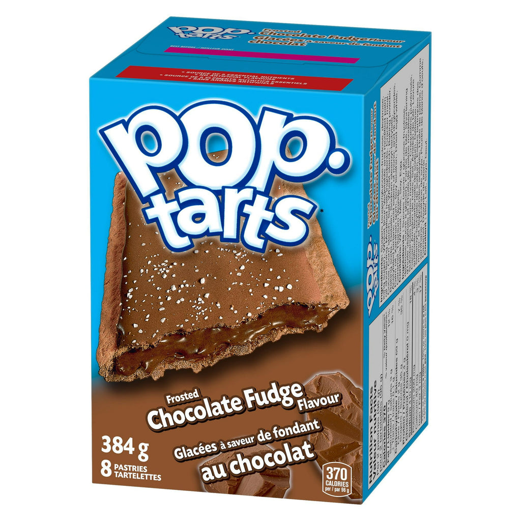 Kellogg's Pop-Tarts, Frosted Chocolate Fudge Flavored, 8 pastries, 384g/13.5 oz.