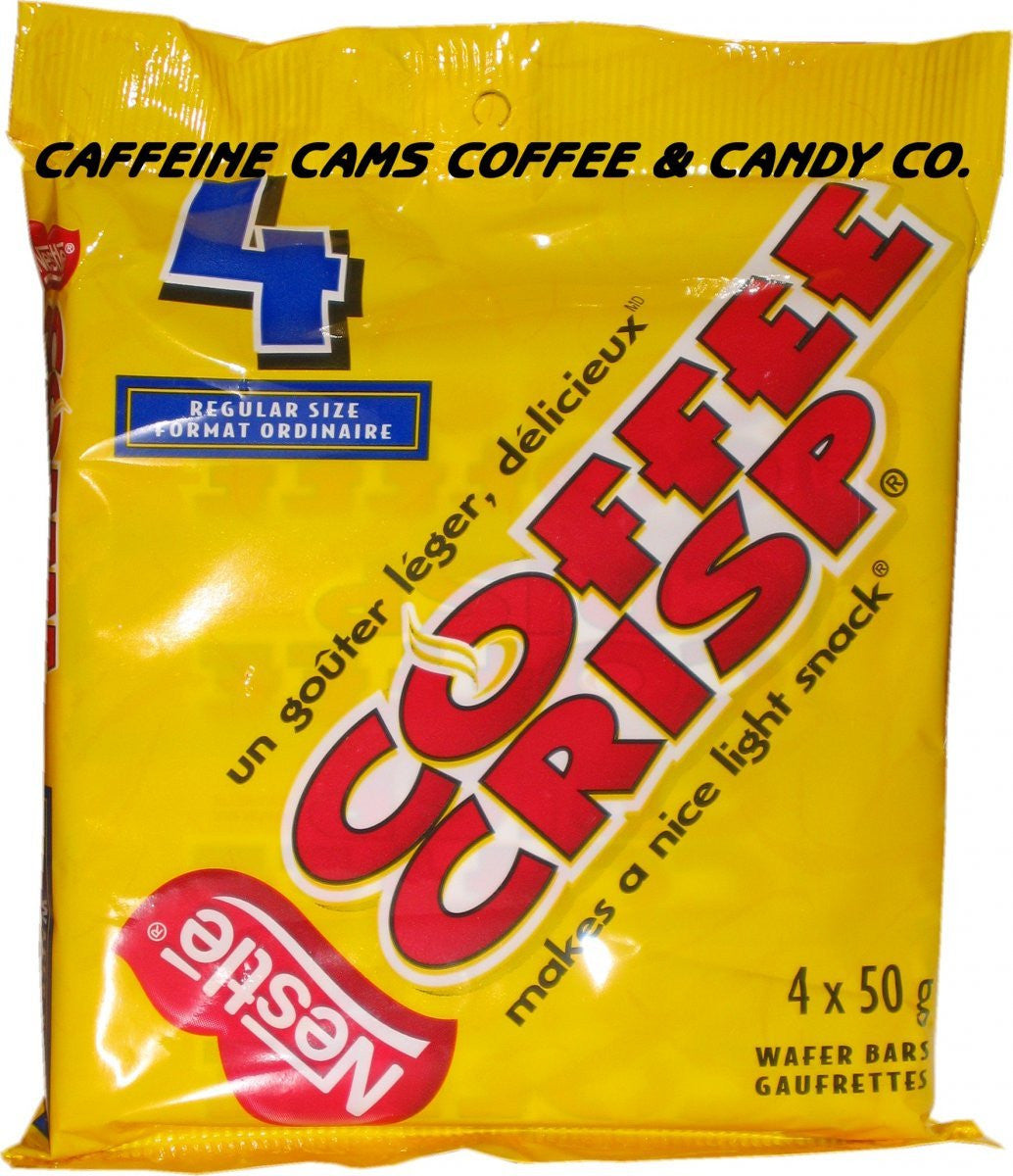 Coffee Crisp Chocolate Bars 16 x 50g Bars = 800g {Imported from Canada}
