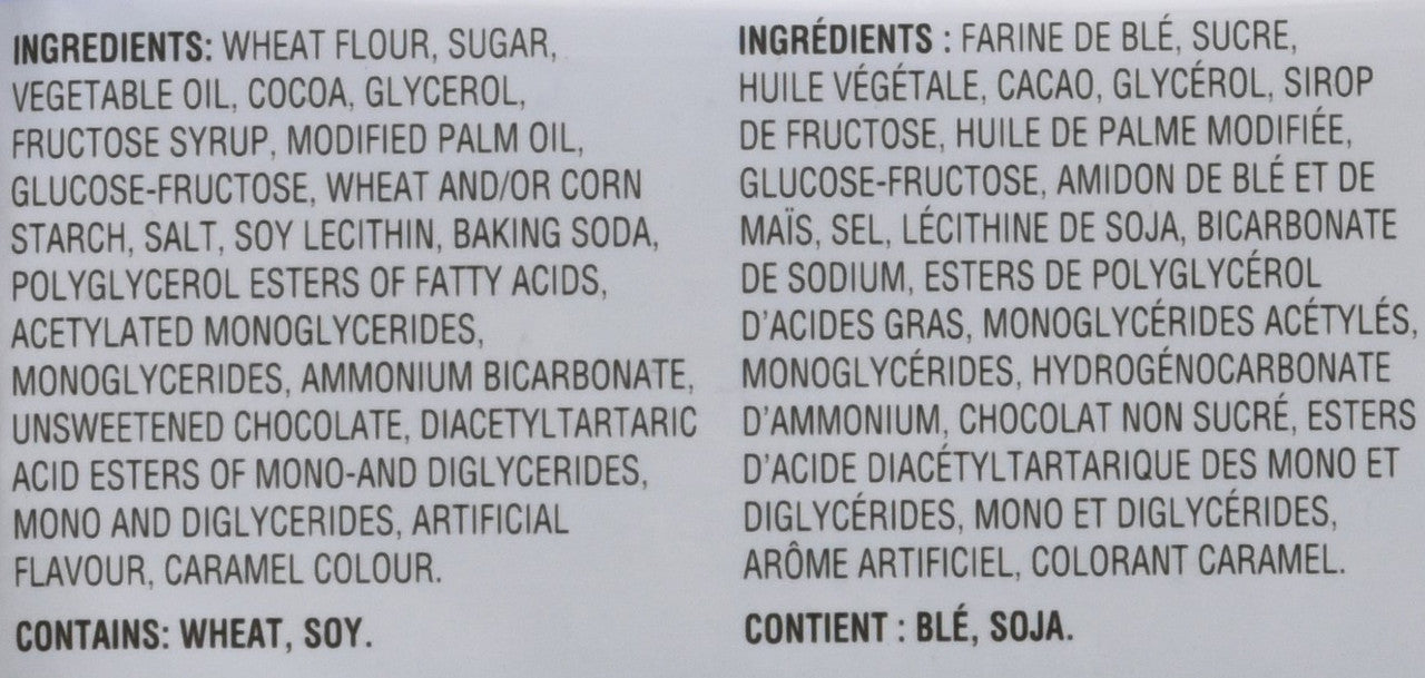 Oreo Less Fat Sandwich Cookies, 303g/10.7oz., Bag, {Imported from Canada}