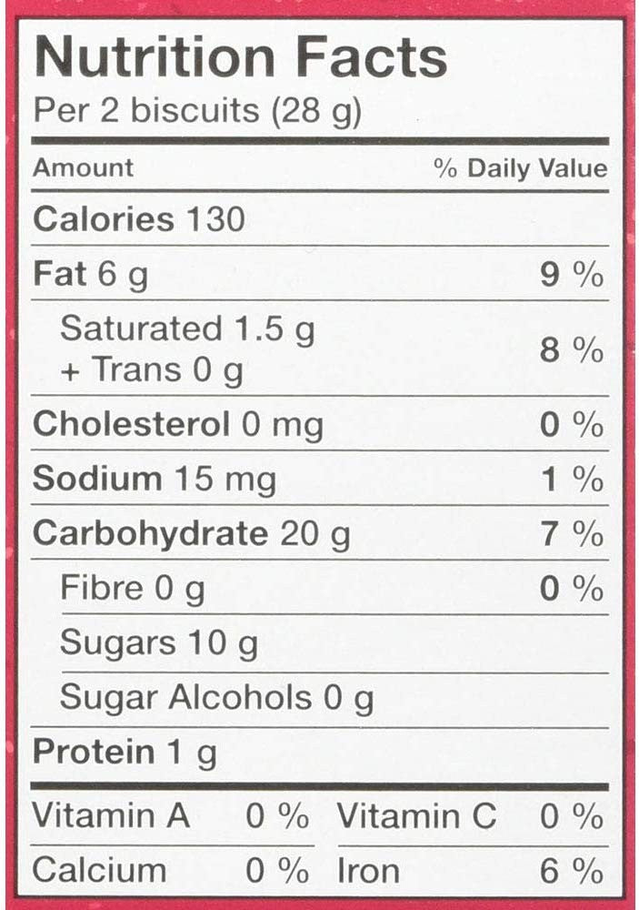 Christie Peek Frean Fruit Creme, 300g/10.6 oz. (Pack of 3) {Imported from Canada}